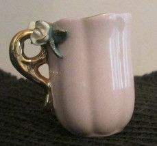 Individual Creamer, Scalloped Sides Gold Trim - $16.75