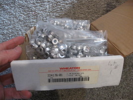 NEW LOT of 1300 !  Wheaton 11 MM Aluminum Seals unlined Lab  pn#- 224176-01 - $83.59