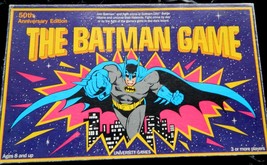 The Batman Game-50th Anniversary Glow In the Dark Board Game - $24.00