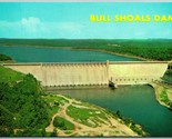Bull Shoals Dam Lakeview Arkansas AR UNP Chrome Postcard I13 - $3.91