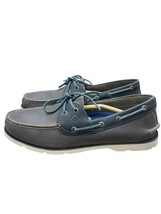 Sperry Men Leeward 2 Eye Boat Shoe STS22704 Grey Size 12M - $59.40