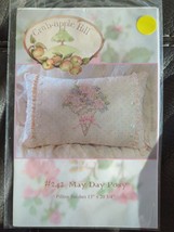 Crab Apple Hill #242 May Day Posy Embroidery Pattern 2007 Meg Hawkey - £7.52 GBP