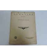 Sonatine OP 55, No 2 Friedrich Kuhlua 1913 Art Publication Society Antiq... - £10.22 GBP