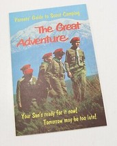 Vintage 1960&#39;s The Great Adventure Parents Guide Boy Scout of America BSA - $11.57