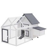 65&quot; Wooden Chicken Coop with Run &amp; Nesting Box - $434.91 CAD
