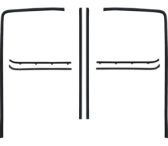 OER Glass Run and Window Felt Weatherstrip Set For 1960-1963 Chevy and GMC Truck - £125.28 GBP