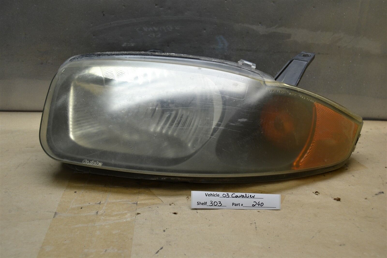 Primary image for 2003-2005 Chevrolet Cavalier Left Driver OEM Headlight 40 3O3