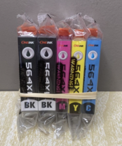 5PK New 564XL Ink Cartridge for HP Photosmart 6510 6520 7510 7520 5520 5510 - $8.47