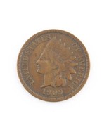 1909-S Indian Head Cent Penny 1c (VF) Very Fine Condition - £448.33 GBP