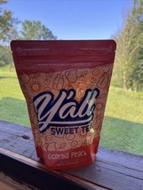 Y&#39;all Sweet Tea 10 pk resealable bags Georgia Peach  **Limited Edition** B101 - £19.08 GBP