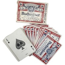 Vintage Budweiser Beer Deck of Cards Complete 52 Cards 1 Joker Advertising - $6.53