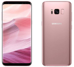 Samsung galaxy s8 g950f 4gb 64gb pink octa core 5.8&quot; 12mp android 11 smartphone - £261.50 GBP