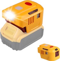 For Dewalt Power Inverter, 20V To 110V 150W Battery Adapter With Ac Outp... - $29.95