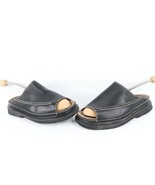 Vtg 90s Dr Martens Womens 10 Chunky Platform Leather Strap Slip On Sanda... - $380.01 CAD
