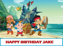 Jake and the Neverland Pirates Edible Cake Topper Decoration - £10.38 GBP