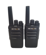 2 - Retevis RT68 2 Way Radio Long Range w BL68 Battery Rechargeable NO C... - $24.25