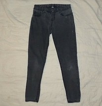 Ariya Jeans Women’s Size 9/10  Measured 36x29.5 Stretch Black - £10.59 GBP