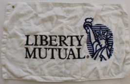 Liberty Mutual Logo Embroidered Golf bag Towel - £11.95 GBP