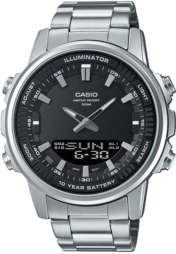 Casio AMW 880D 1A Mens Enticer World Time and 50 similar items