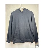 Lululemon All Yours Hoodie Black Fleece Fabric Kangaroo Pocket Size X-Small - $1,025.32 MXN