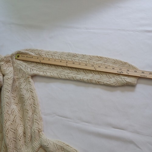 Cassidy Long Sleeve Pullover Women's Cream Sweater Top Size Medium (M) Item image 15