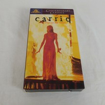 Carrie 1976 Contemporary Classic VHS 1997 Sissy Spacek John Travolta Horror R - £5.43 GBP
