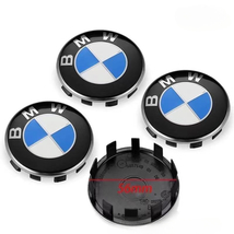 4x BMW 56mm wheel center cover wheel badges - $17.99