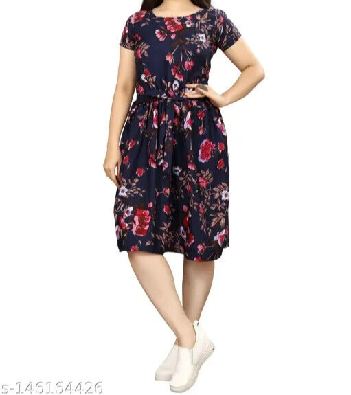 Frock Top Party Wear  Kurta Min Skirt One Piece Dress Women Free Shipping - $20.84