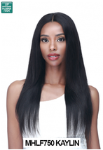 Bobbi Boss Unprocessed Human Hair 360 Lace Wig MHLF750 Kaylin 4&quot; Deep Lace Part - £196.58 GBP