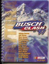 Busch Clash NASCAR 1997 Guide Book 2/1997-Dale Earnhardt-Jeff Gordon-NM - £48.64 GBP