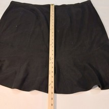 Lane Bryant Size 24 Women's Zippered Black Skirt Measured Size 23 image 10