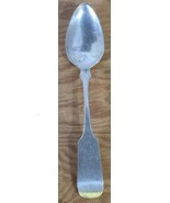 Vintage N Matson marked Pure Coin Silver 6&quot; Teaspoon Monogrammed - $25.79 CAD