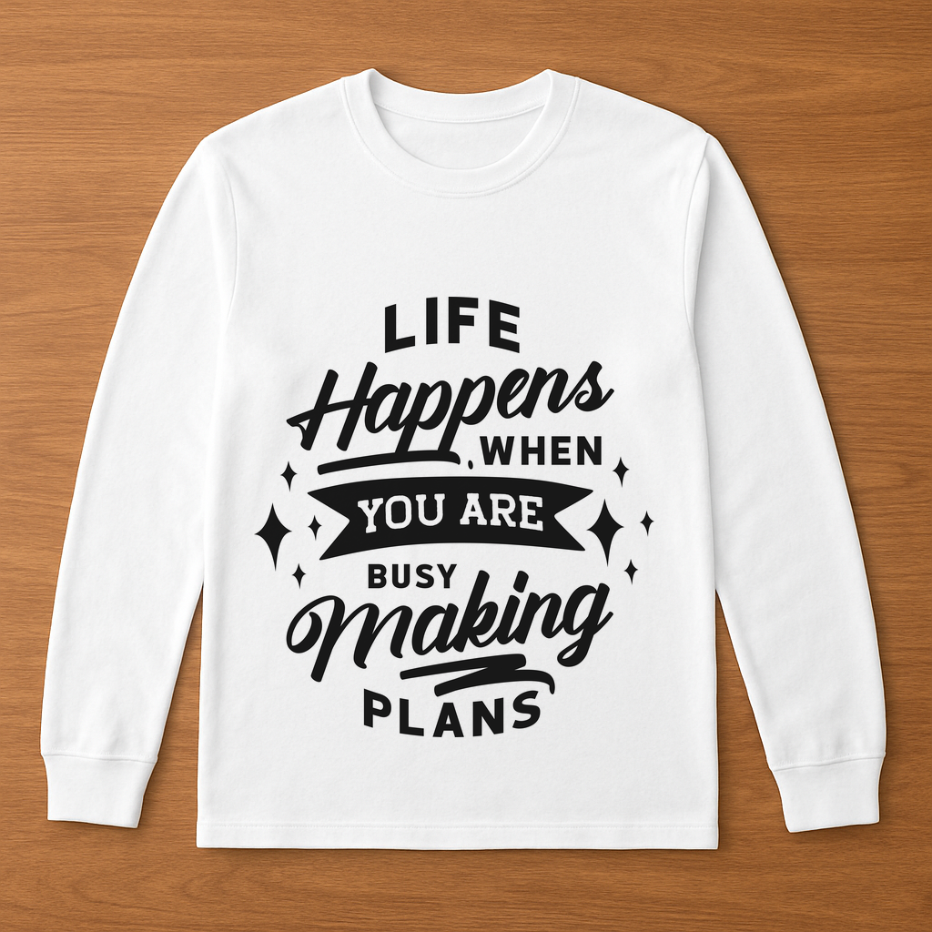 Life Happens Womens Crewneck Sweater - $29.99