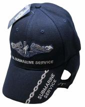 Ant Enterprises U.S. Navy Submarine Services SVC Dark Blue Embroidered Cap Hat C - £10.26 GBP