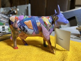 Cow Parade CRAYON Figurine 9192 Westland 2001 MIB Ceramic 6 in Crayola C... - $26.18