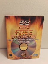 1990s DVD Pullout HBO &quot;Get a Free DVD Movie!&quot; Brochure - $5.99