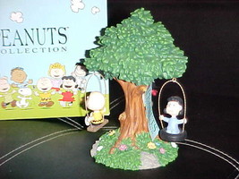 Peanuts Musical Moving Tree With Snoopy Figurine Westland Giftware Mint With Box - £79.12 GBP