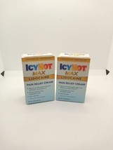 2x IcyHot Max Pain Relief Cream 1.75oz each Exp 10/24 - £11.98 GBP