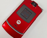 Motorola RAZR V3m Red Flip Phone (Sprint) - £62.53 GBP
