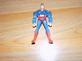 DC Comics Superman Super Man Cake Topper PVC Figure 4&quot; Clark Kent EUC - $8.00