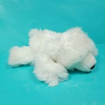 National Geographic Polar Bear Plush Stuffed Animal 9&quot; Long Leather Paw ... - £14.23 GBP