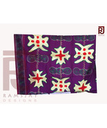 Handwoven Kente Cloth with Embroidered Pattern Asante Ghana Kente Fabric... - $313.56 CAD