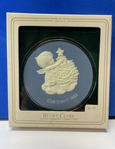 Betsey Clark 1982 Cameo Keepsake Christmas Ornament Blue Angel Vintage Hallmark - £5.59 GBP