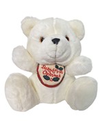 Vintage Just Friends Baby&#39;s First Christmas Bear Plush Stuffed Animal 19... - €16,95 EUR