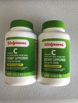 2x Walgreens Vitamin C With Natural Rose Hips - 100 Tablets EACH Exp 04/27 - $13.46