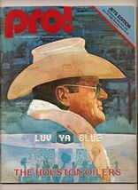 1980 NFL Program Nov 23rd Oilers @ Jets - $713.38 MXN