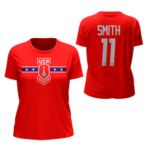 Sophia Smith US Soccer Team FIFA World Cup Women&#39;s Red T-Shirt - £23.52 GBP+