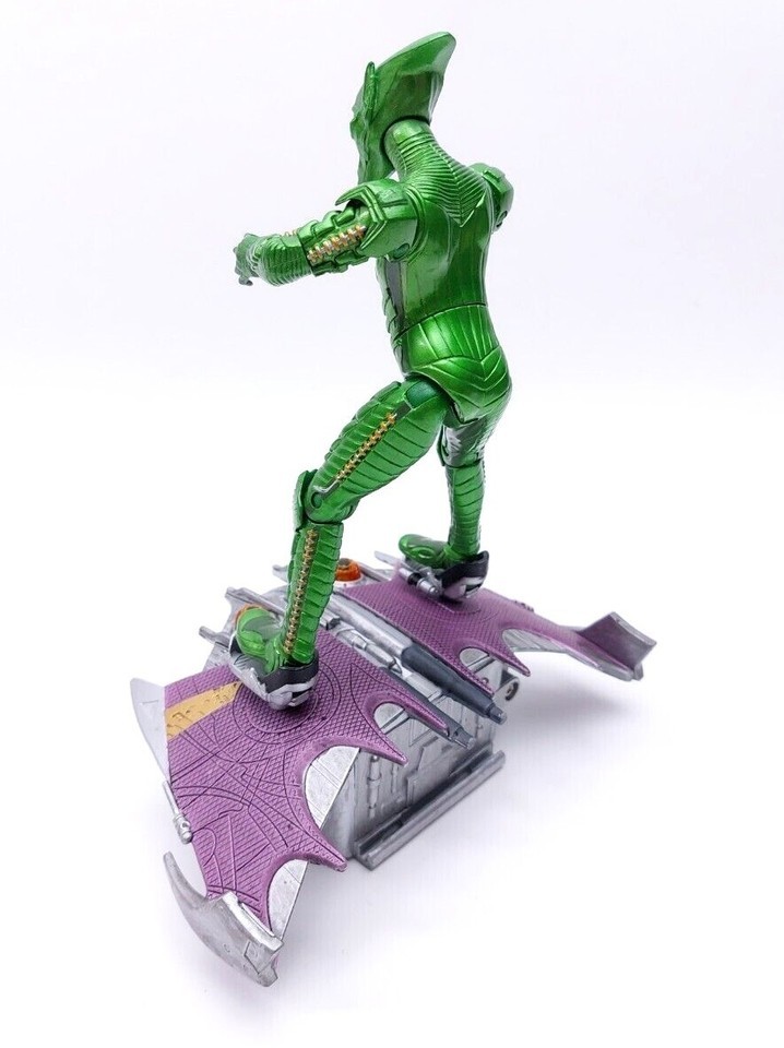 Spiderman Green Goblin w/motorized glider - Toy Biz 2002 For 6" Figure - WORKS! Item image 5