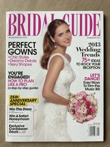 BRIDAL GUIDE Magazine JANUARY - FEBRUARY 2013 New SHIP FREE 25th Anniver... - £31.49 GBP