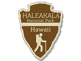 Haleakala National Park Hawaii Arrowhead 4&quot; Decal Sticker Made In Usa - £13.57 GBP
